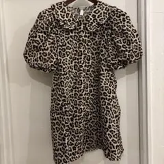 エイチ&エム H&M半袖シャツワンピース