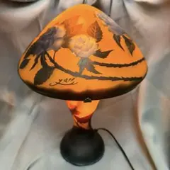 ガレ風ランプ スタンドアンティーク ヴィンテージアールヌーボー