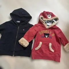 DOUBLE.B フード付きトレーナー 1972年モデル　パーカー　まとめ売り