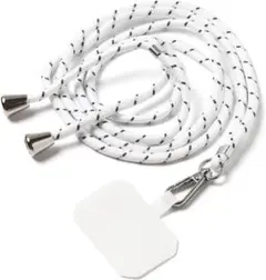 スマホ ストラップ スマホショルダー 首掛け 落下防止 挟むだけ ホルダー