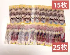 ナツコミ　2024 しおりダイヤモンドの功罪15枚　ピンクとハバネロ　25枚