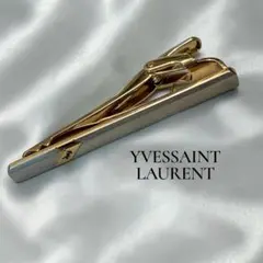 YVES SAINT LAURENT YSL ネクタイピン ゴールド D528