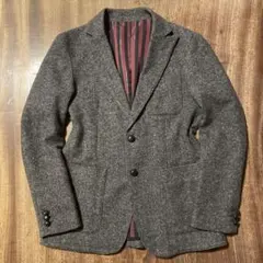 ハリスツイード テーラードジャケット