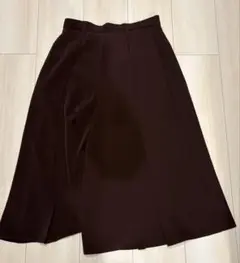 GUドレープキュロッツ　Mサイズ ダークブラウン キュロット