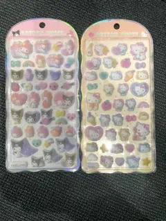 コットンパフィー シール キティ、クロミマイメロ