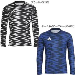 Mサイズ　アディダス グラフィックPRシャツ長袖 大人用 サッカー　JC6730