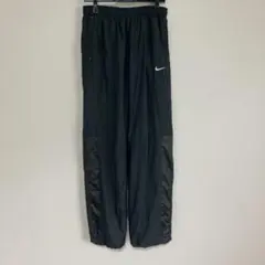 NIKE　トラックパンツ　ネイビー　フルレングス　ロゴ　メッシュ　ナイロン NIKE トラックパンツ ネイビー フルレングス ロゴ メッシュ ナイロン