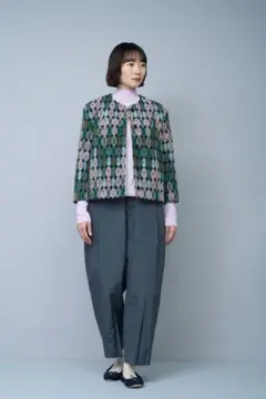2026年最新】mina perhonen レディース ノーカラージャケットの人気