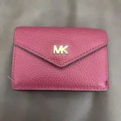 Michael Kors パープル 三つ折り財布