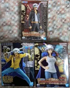 ワンピース　トラファルガー・ロー　フィギュア3体セット