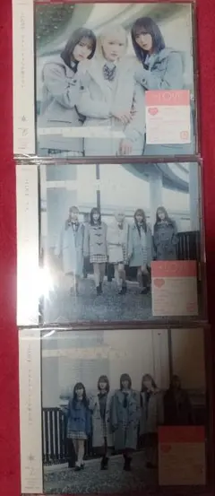 =LOVE【ラストノートしか知らない】(初回盤・未開封)3枚セット