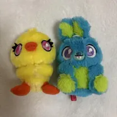 トイストーリー　うるりぃみぃ　マスコット　ダッキー&バニー