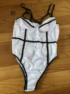 ホワイト 水着風　コスチューム　ランジェリー