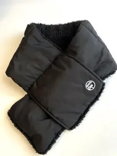 クロスマフラー ボア付き 防寒 保温 寒さ対策 農作業 アウトドア