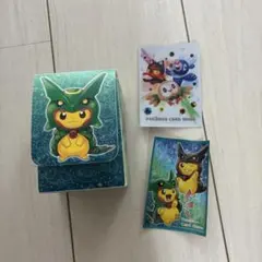 ポケモン レックウザ デオキシス パスケース☆ポケパーク Edyカード