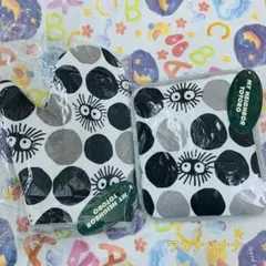 レア　となりのトトロ まっくろくろすけ 鍋つかみ＆鍋敷きセット　新品タグ付き