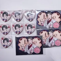 にじさんじ Rose Valentine 五木左京 缶バッジ 香り付きカード
