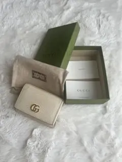GUCCI レザー三つ折り財布のサムネイル