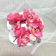 髪飾り　卒業式　着物用