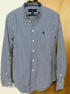 【美品】Ralph Lauren 長袖シャツ M (10-12)