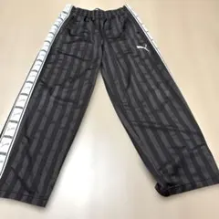 PUMA ストライプジャージパンツ グレーM2132番