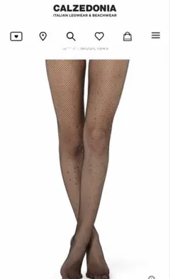 Calzedonia ラインストーン付き メッシュタイツのサムネイル