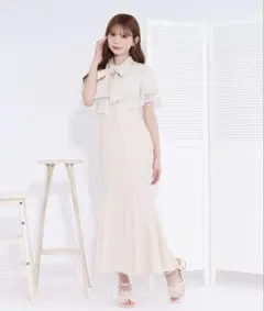 ケープボウタイ　マーメイドワンピースのサムネイル