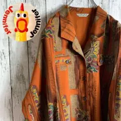 【ヴィンテージ】 レトロ古着 レディース 90s シャツ ブラウス 1点物 希少