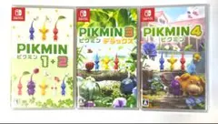 Pikmin 1+2, 3, 4 セット（新品未開封）
