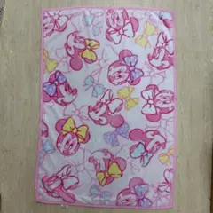 ミニーマウス　Disney　ディズニー　毛布　ブランケット　85×115cm
