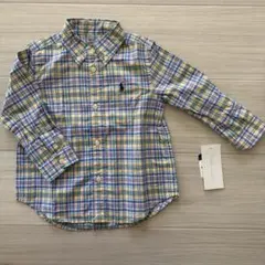 Ralph Lauren チェック柄長袖シャツ 24M