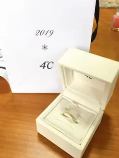 4 C リング(ピンキーリングサイズ)