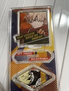 爆豪 僕のヒーローアカデミア アクリルフィギュア&チャームコレクション