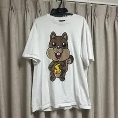 drew house リス プリント Tシャツ ホワイトのサムネイル