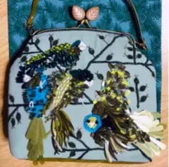 ジャマンピュエッシュ　がま口バッグ　 美品‼️