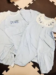 50〜70  ベビー服　2WAYオール　2枚セット