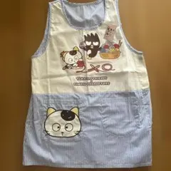 新品　サンリオ　タマアンドフレンズ　コラボエプロン M-L バツ丸　ポチャコ