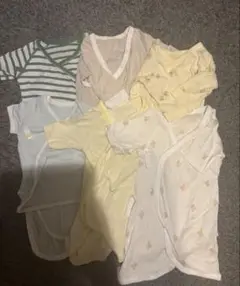 UNIQLOコンビ肌着＆ボディスーツ　前開き　6枚セット