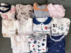 ベビー服ロンパース 11点 まとめ売り 男の子女の子50 60 70
