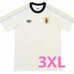新品】サッカー 日本代表 アウェイ アディダス Tシャツ XLサイズ 白