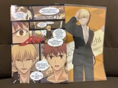 Fate/stay night クリアファイル 2枚セット　ギルガメッシュ