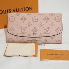 ルイヴィトン ポルトフォイユ イリス マヒナ 長財布 マグノリアピンク
