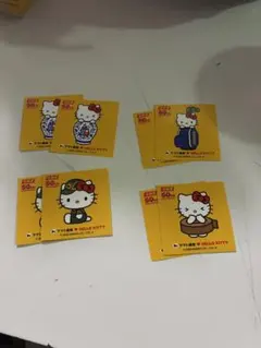 ハローキティ 50周年記念シール 4種3枚ずつセット