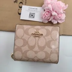 新品　COACH　コーチ　折り財布　スナップウォレット　二つ折り財布　正規品