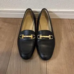 ♡送料込♡Odette e Odile黒レザーローファー