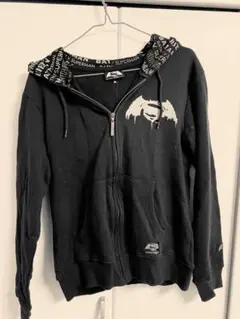 バットマンvsスーパーマン　パーカー　BATMAN SUPERMAN  黒