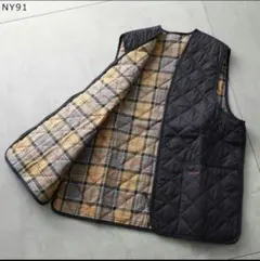 Barbour ネイビー ダウンベスト 新品タグ付き サイズ 36 - メルカリ