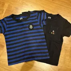 ミニオン・ディズニー Tシャツ 2枚セット 100cm