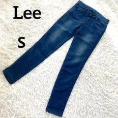 【Lee】リー　ストレッチスキニーデニム ダークブルー ハイウエストSやわらか