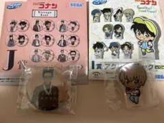 コナン キャラクター 缶バッジ アクリルスタンド セット